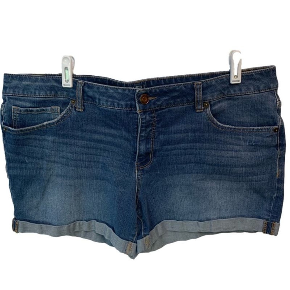 Time and Tru Jean Shorts Plus Size 18 Short